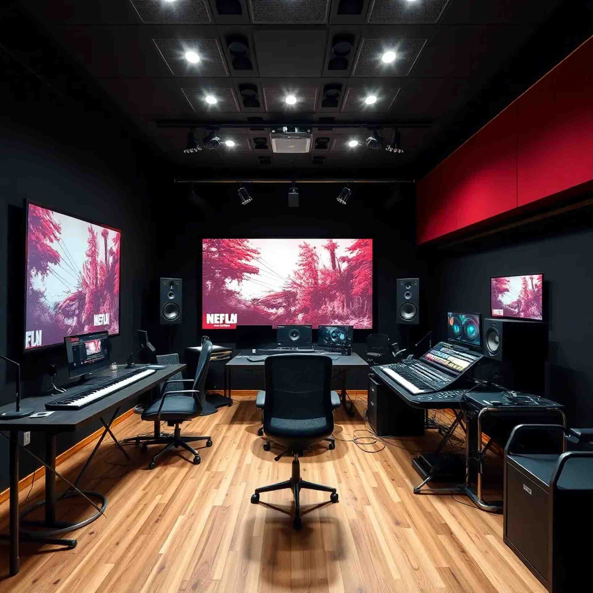 Color grading session